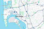 San Diego city map image San Diego location map